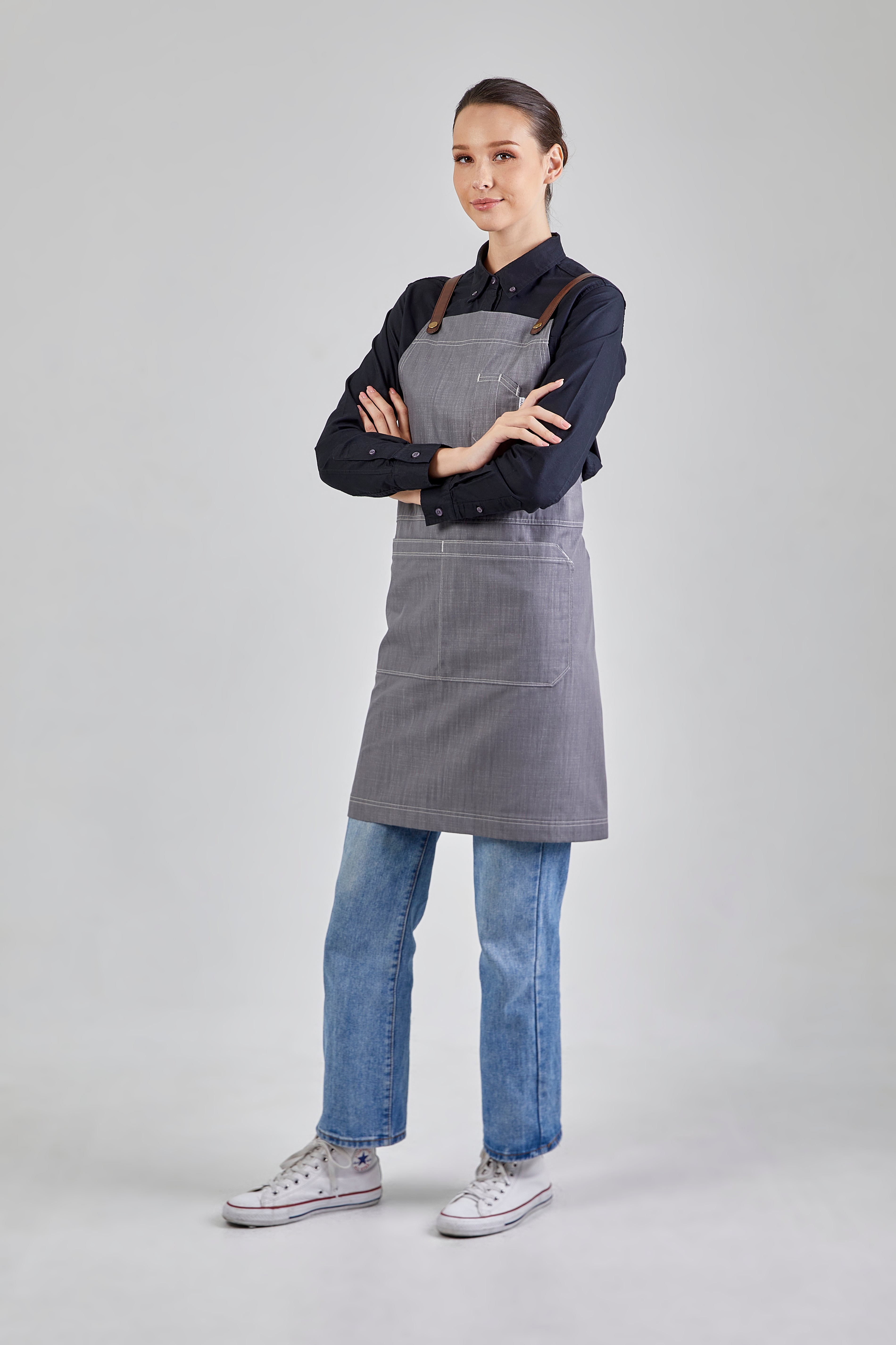 Sydney Apron (Grey,สีเทา)