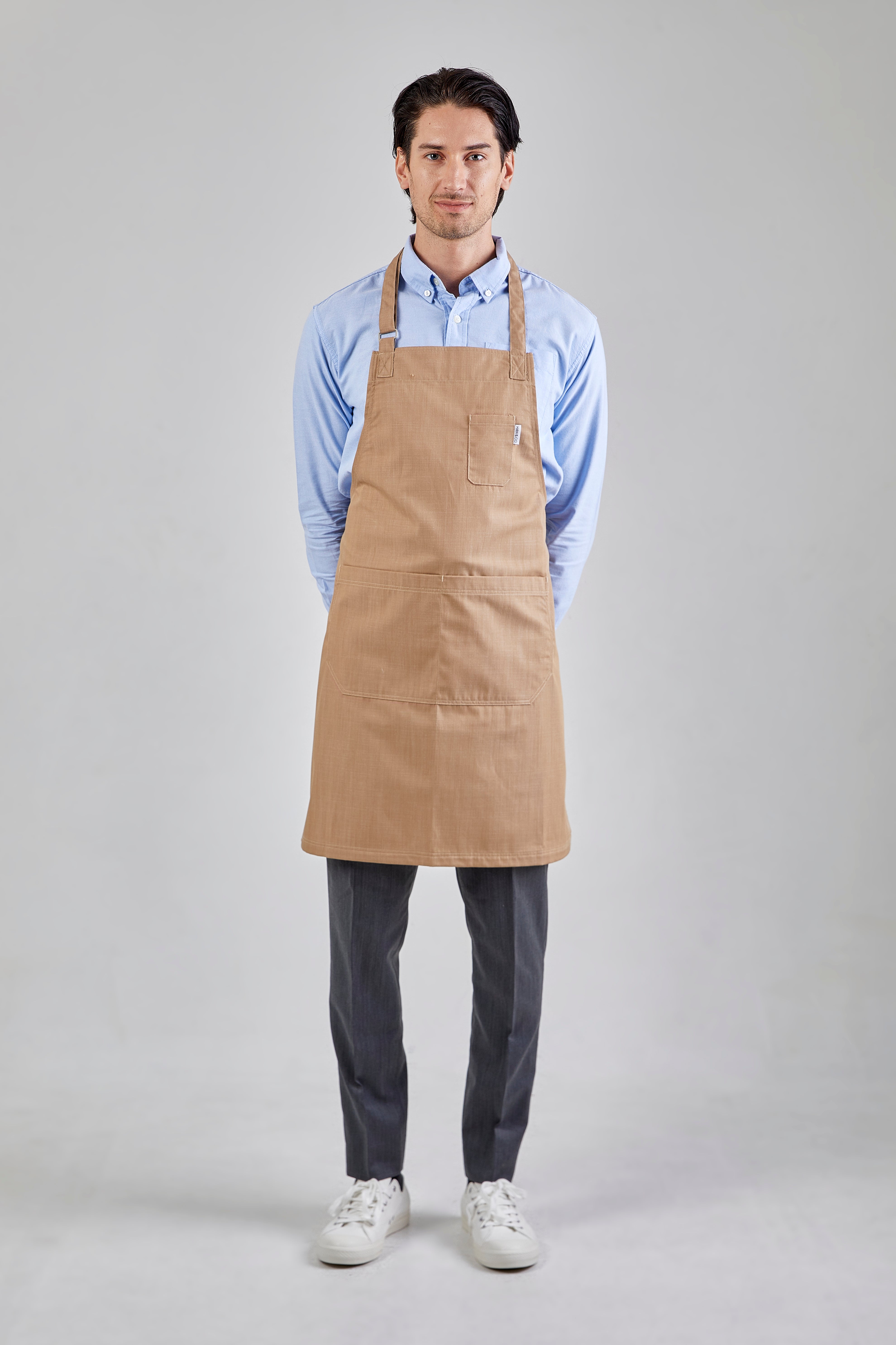 SAVE  Apron (Khaki,สีกากี)