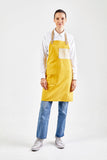 PEBBLE APRON - (Apricot, เหลืองแอปริคอต)