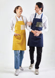 PEBBLE APRON - (Apricot, เหลืองแอปริคอต)