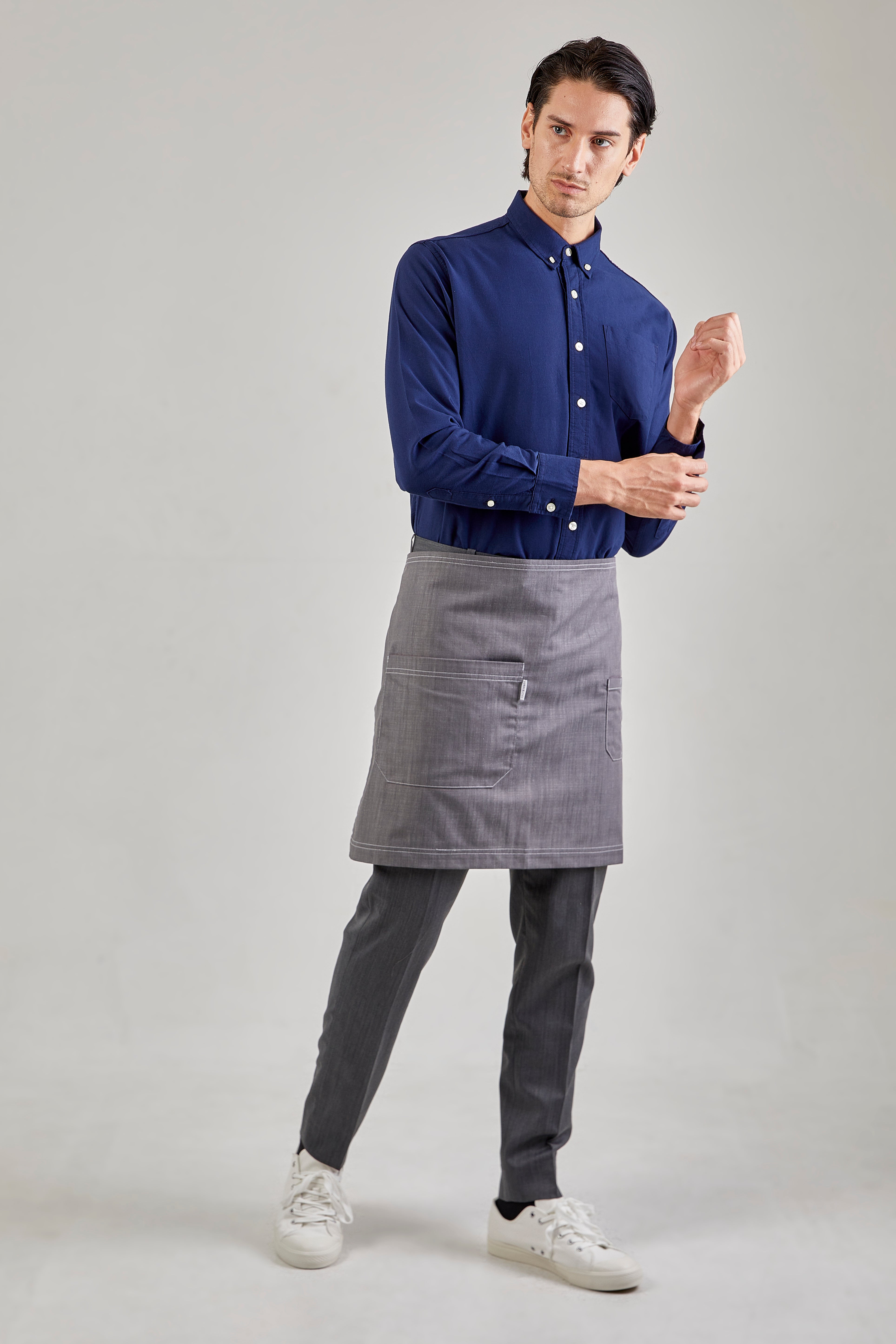 Sydney Short Apron (Grey , สีเทา)