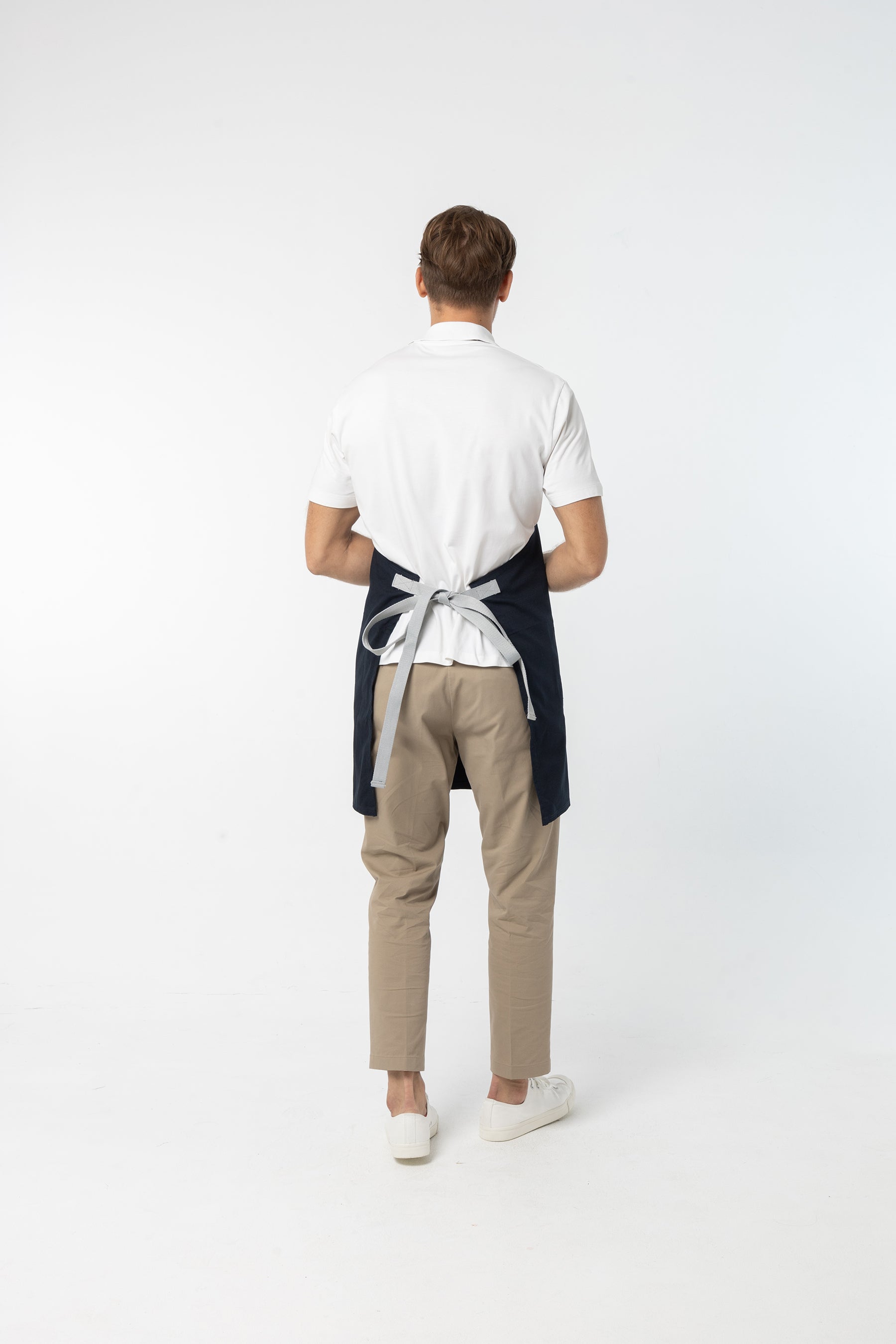 PEBBLE APRON - (Rocky Ripstop , น้ำเงินเข้ม )