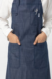 Paris Apron (Denim Blue, สีน้ำเงิน)