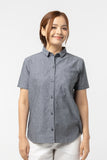 FT. Work Shirt : Short sleeve (Dark Grey, เทาเข้ม)