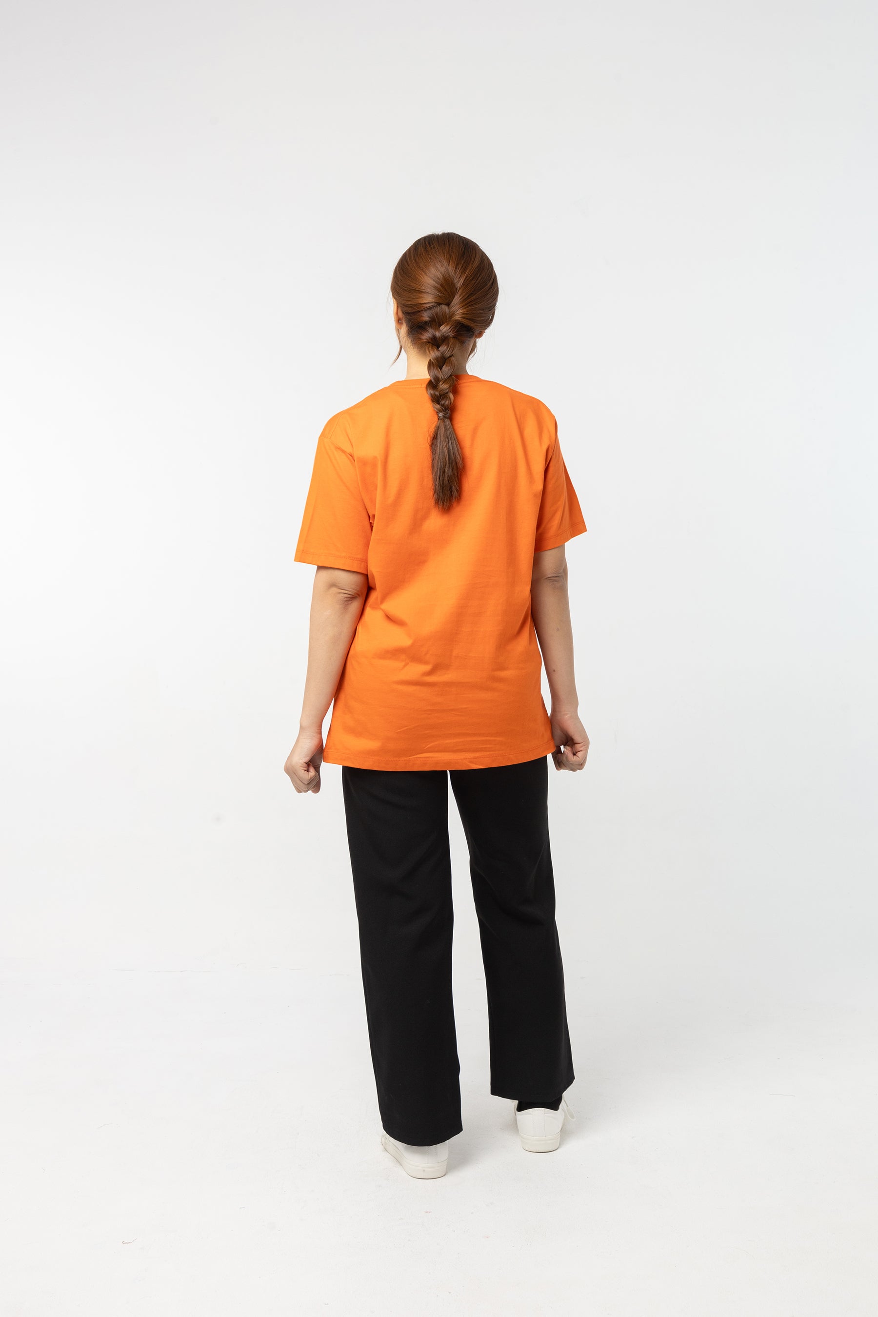 T-Shirt เสื้อยืด (Brick Orange , สีส้มอิฐ)(Unisex)