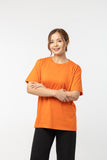 T-Shirt เสื้อยืด (Brick Orange , สีส้มอิฐ)(Unisex)