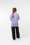 T-Shirt เสื้อยืด (Purple, สีม่วง)(Unisex)
