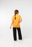 T-Shirt เสื้อยืด (Orange, สีส้ม)(Unisex)