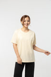 T-Shirt เสื้อยืด (Cream, สีครีม)(Unisex)
