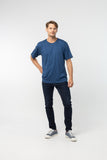 T-Shirt เสื้อยืด (Dark Blue, สีน้ำเงินเข้ม)(Unisex)