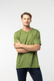 T-Shirt เสื้อยืด (Dark Green, สีเขียวขี้ม้า)(Unisex)