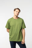 T-Shirt เสื้อยืด (Dark Green, สีเขียวขี้ม้า)(Unisex)
