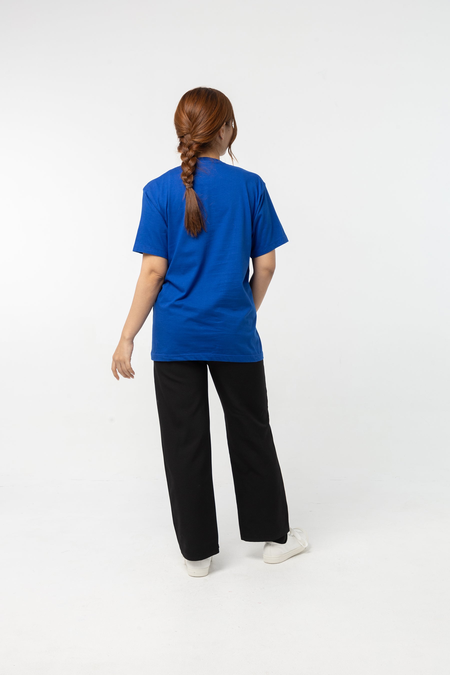 T-Shirt เสื้อยืด (Blue, สีน้ำเงิน)(Unisex)