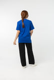 T-Shirt เสื้อยืด (Blue, สีน้ำเงิน)(Unisex)