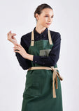 PEBBLE APRON - (Pine Green, เขียวเข้ม)