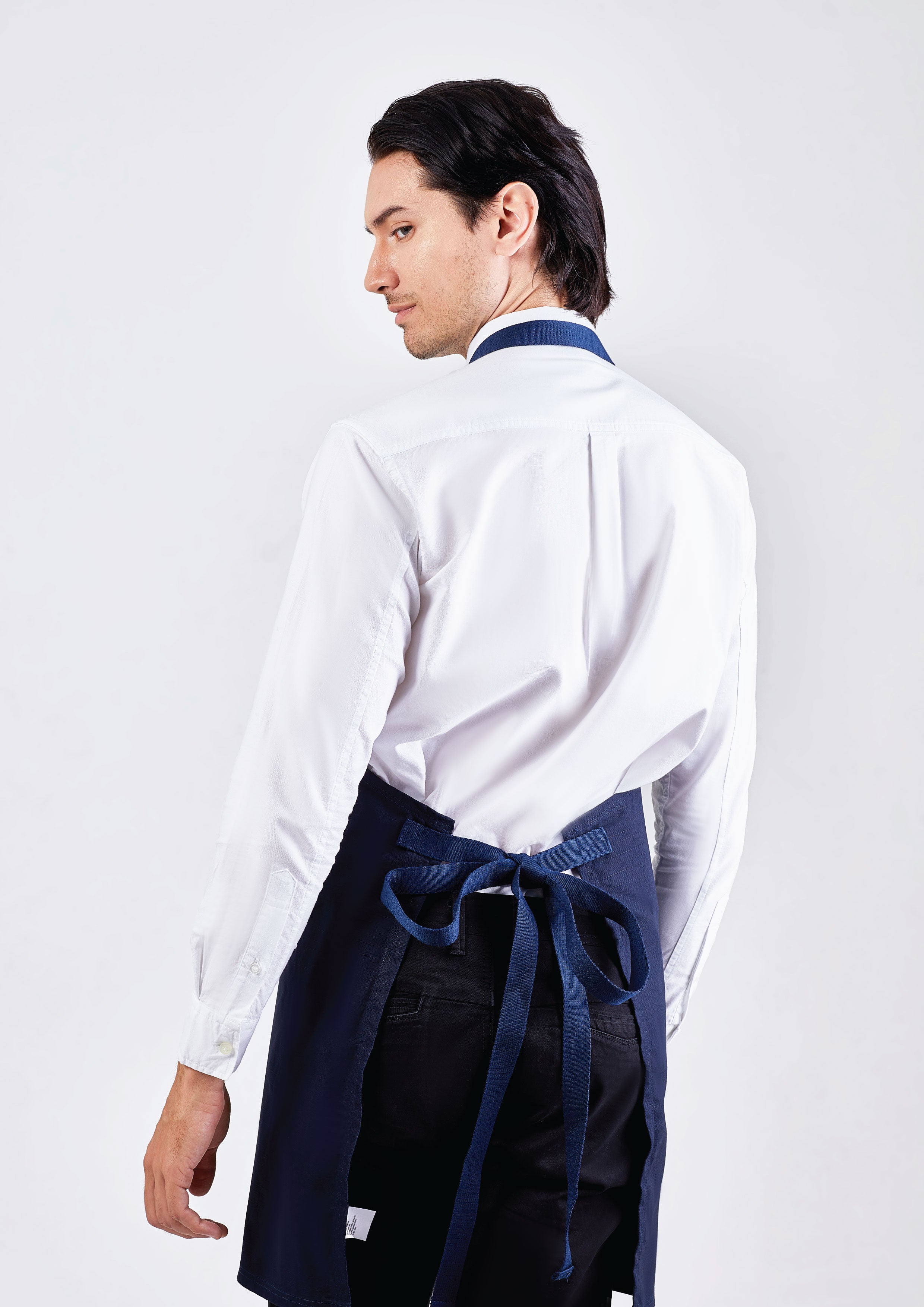 PEBBLE APRON - (Fern Green , น้ำเงินกระเป๋าเขียว)