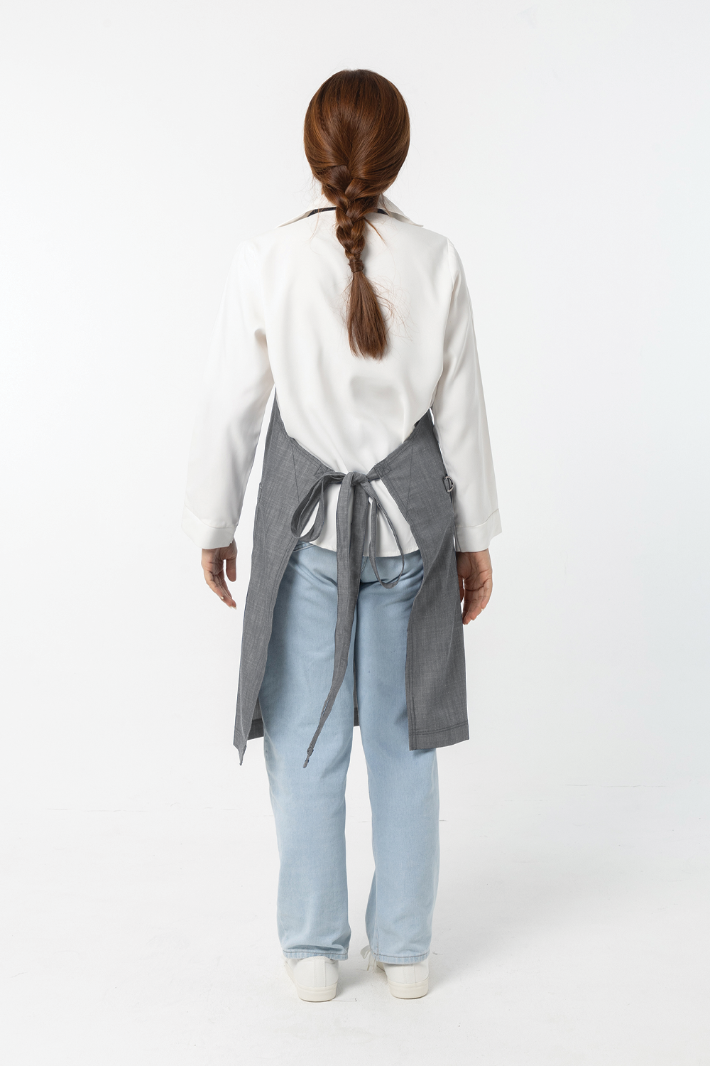 Paris Apron (Grey สีเทา)