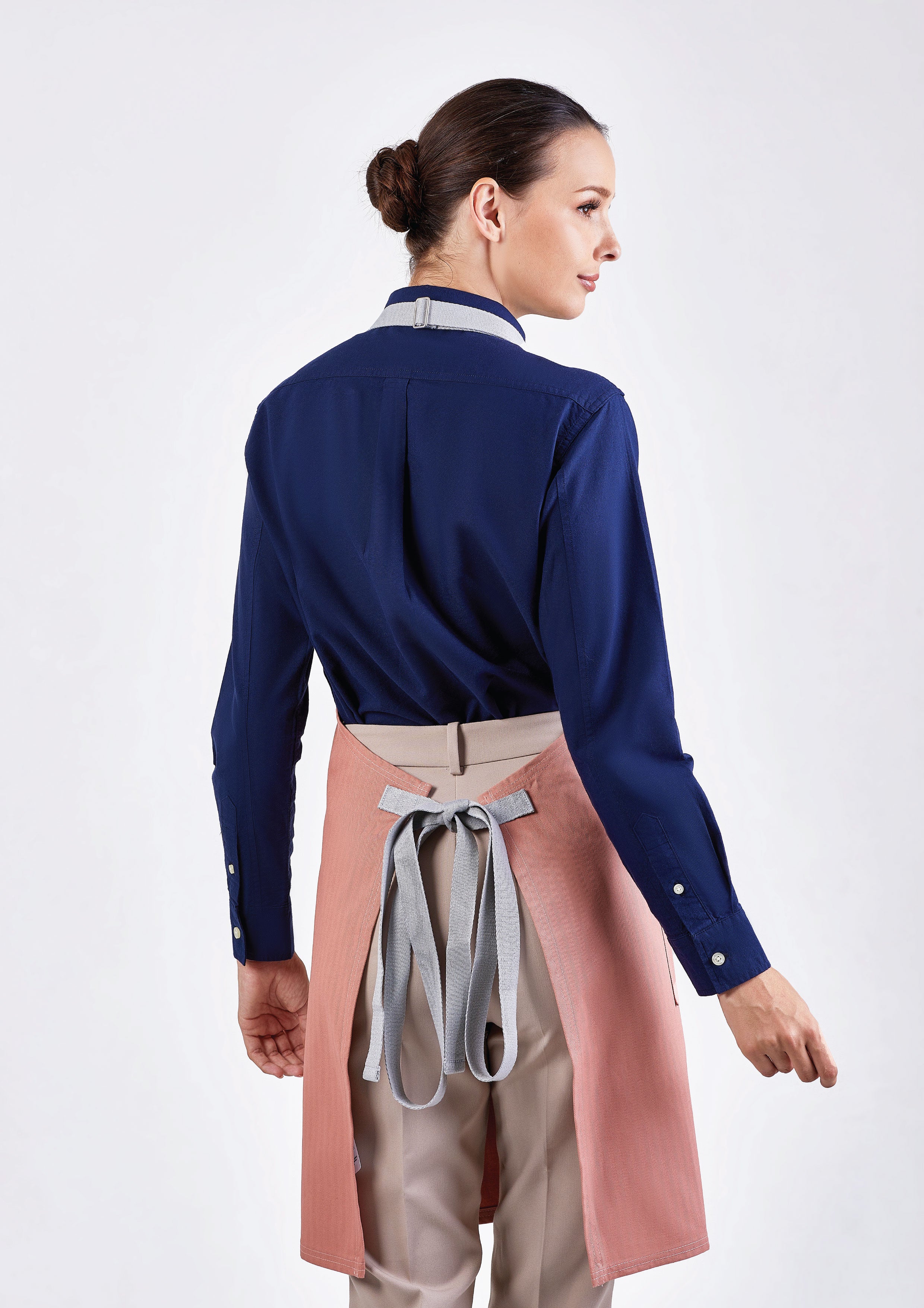 PEBBLE APRON - (Rose Pink, ชมพู)