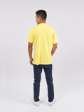 Polo Shirt เสื้อโปโล TC (Yellow, สีเหลือง)(Unisex)