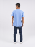 Polo Shirt เสื้อโปโล TC (Light Blue, สีฟ้าอ่อน)(Unisex)