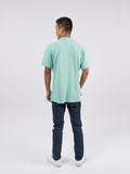 Polo Shirt เสื้อโปโล TC (Mint Green, สีเขียวมิ้นท์)(Unisex)