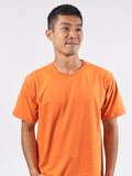 T-Shirt เสื้อยืด (Carrot Orange, สีส้มแครอท)(Unisex)