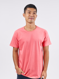 T-Shirt เสื้อยืด (Pink, สีชมพู)(Unisex)