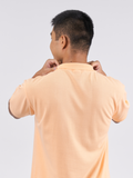 Polo Shirt เสื้อโปโล TC (Peach, สีพีช)(Unisex)