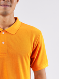 Polo Shirt เสื้อโปโล TC (Orange, สีส้ม)(Unisex)