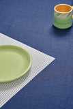 Han&Co. Table Cloth – Blue Slub ผ้าปูโต๊ะ ผ้าคลุมโต๊ะ สี Blue Slub HCTBC05