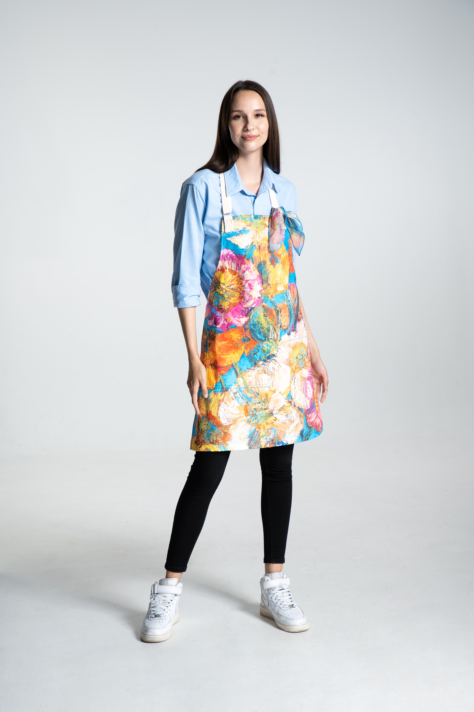 Cerulean Blue Apron