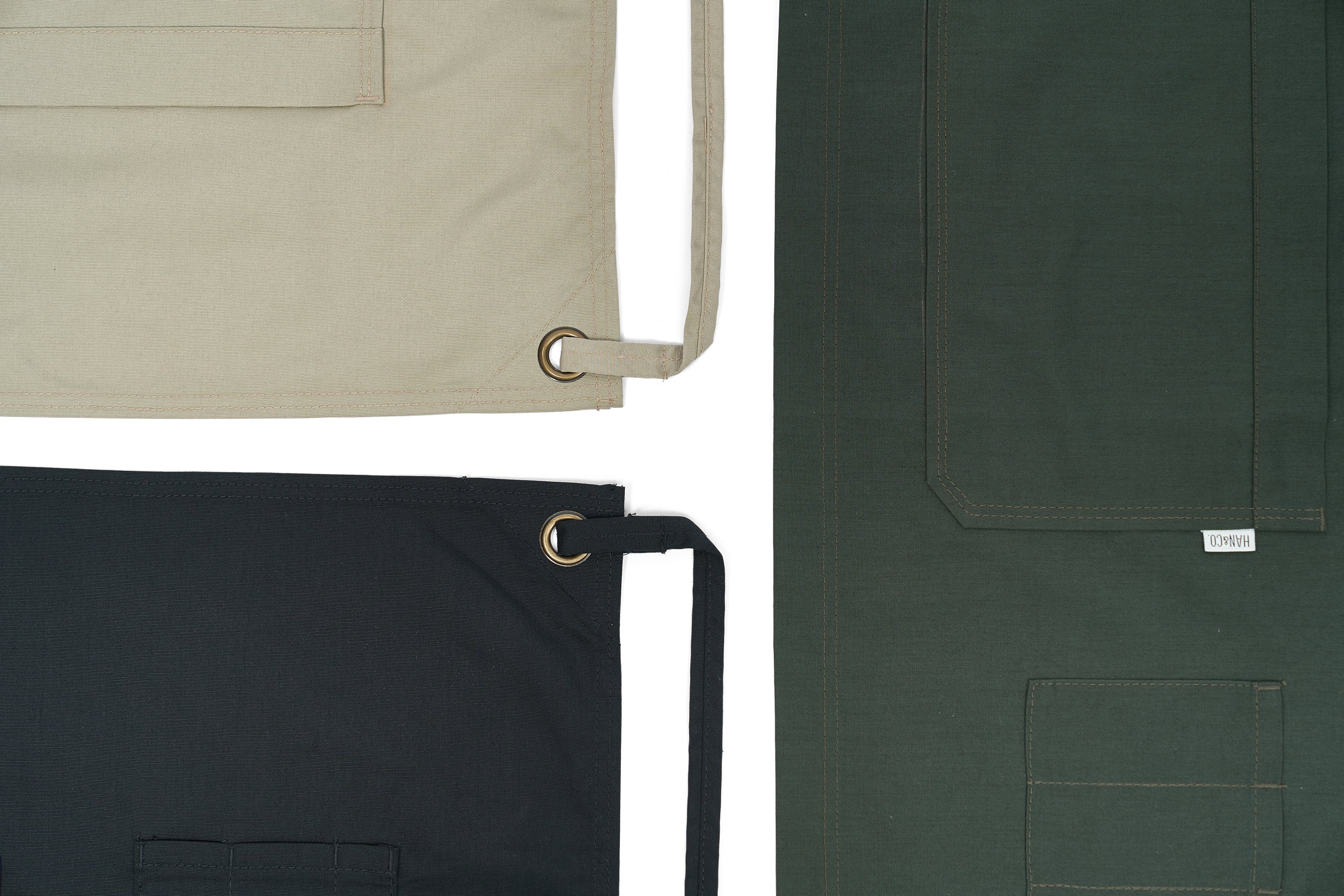 Motion Light Short Apron (Khaki, สีกากี)