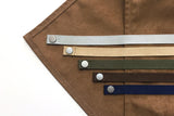 12C Cross Back Apron ผ้ากันเปื้อนสายไขว้หลัง (Cinnamon Brown , น้ำตาลซินนาม่อน)