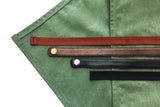 12C Cross Back Apron ผ้ากันเปื้อนสายไขว้หลัง (Forest Green , เขียวเข้ม)