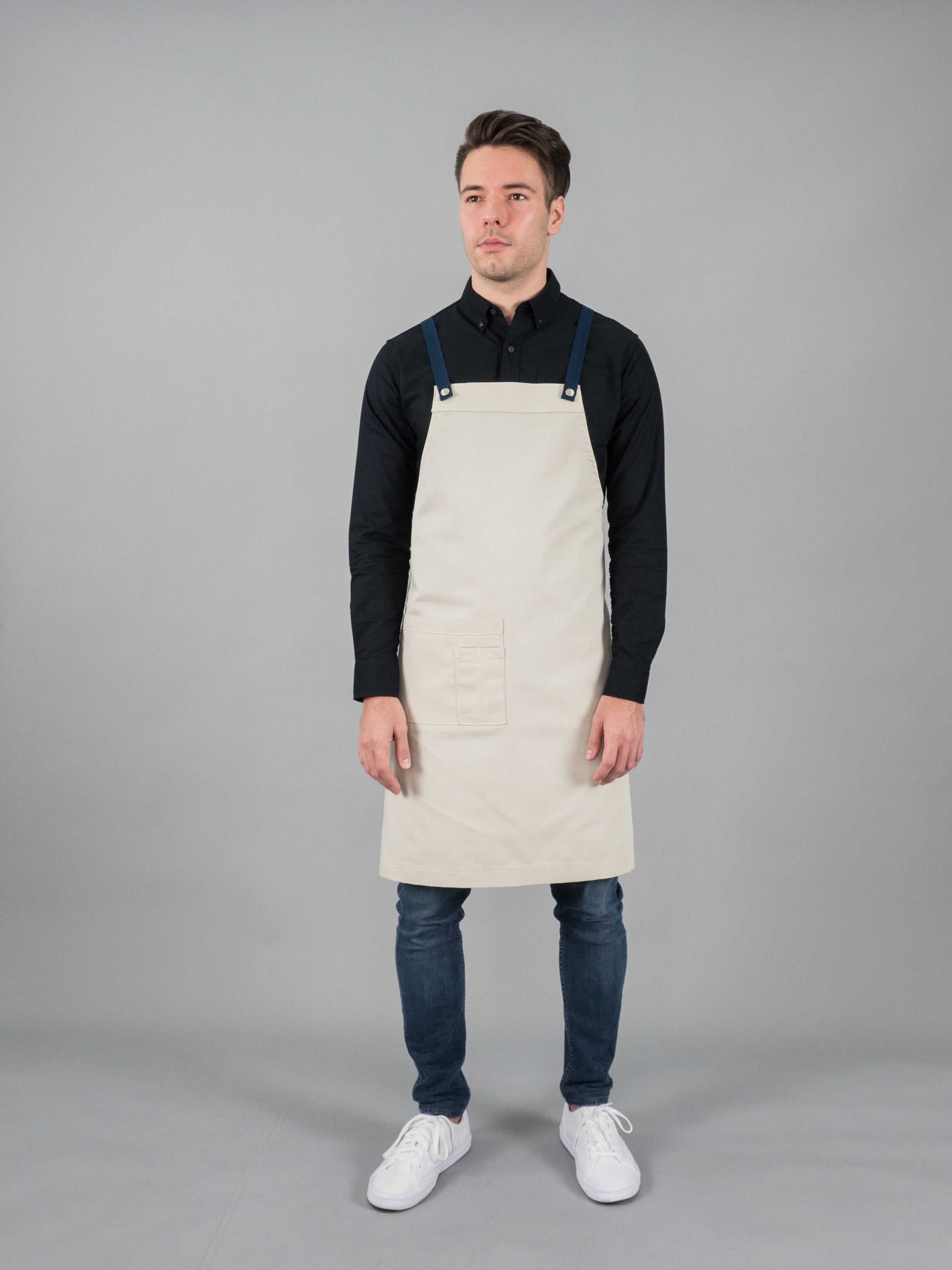 Motion Light Apron (Ivy Cream, น้ำตาลครีม)