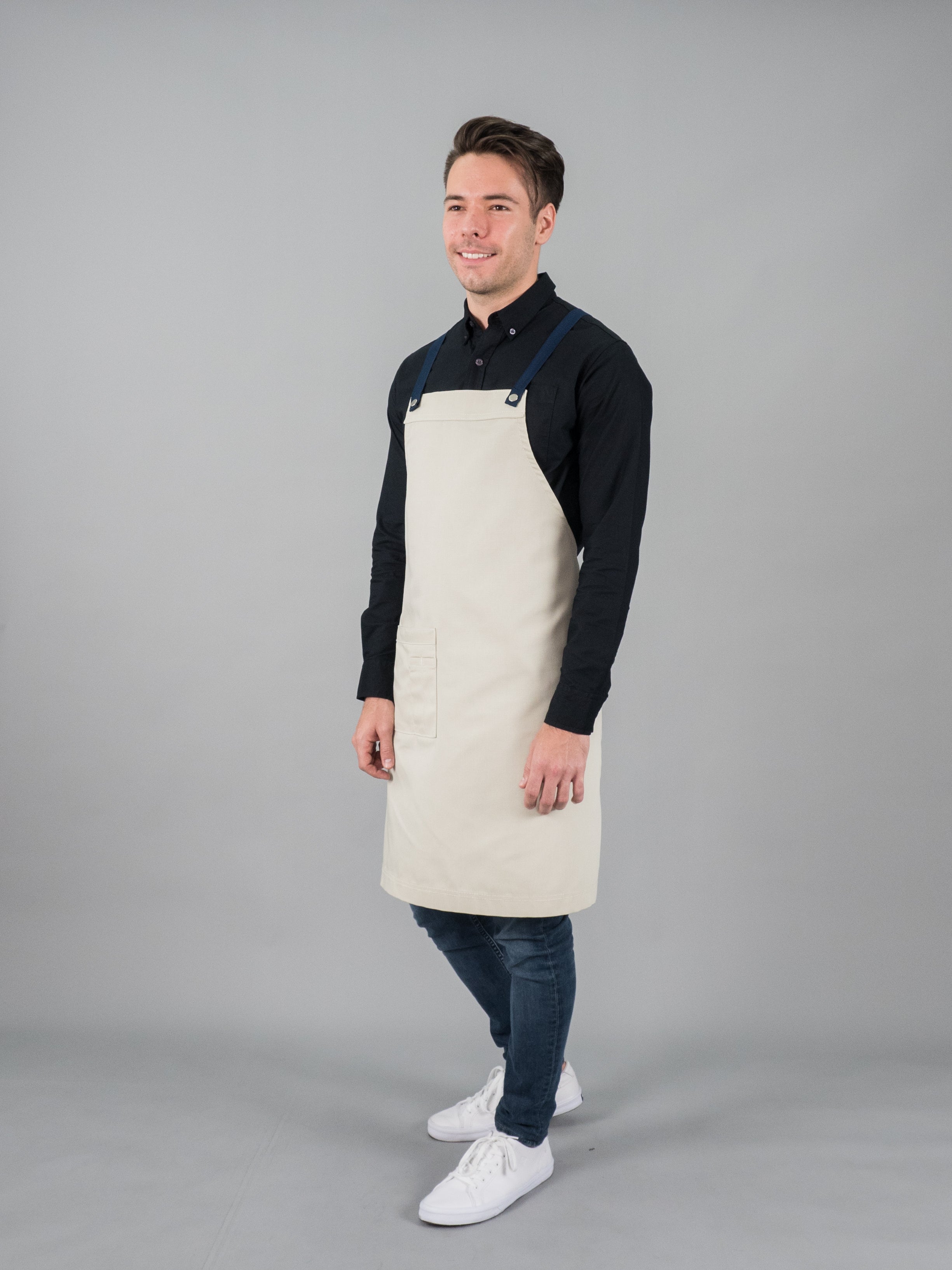 Motion Light Apron (Ivy Cream, น้ำตาลครีม)