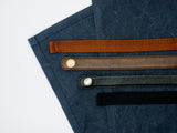 12C Cross Back Apron ผ้ากันเปื้อนสายไขว้หลัง (Charcoal Blue , น้ำเงินเข้ม)