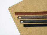 12C Cross Back Apron ผ้ากันเปื้อนสายไขว้หลัง (Latte Brown, น้ำตาลอ่อน)