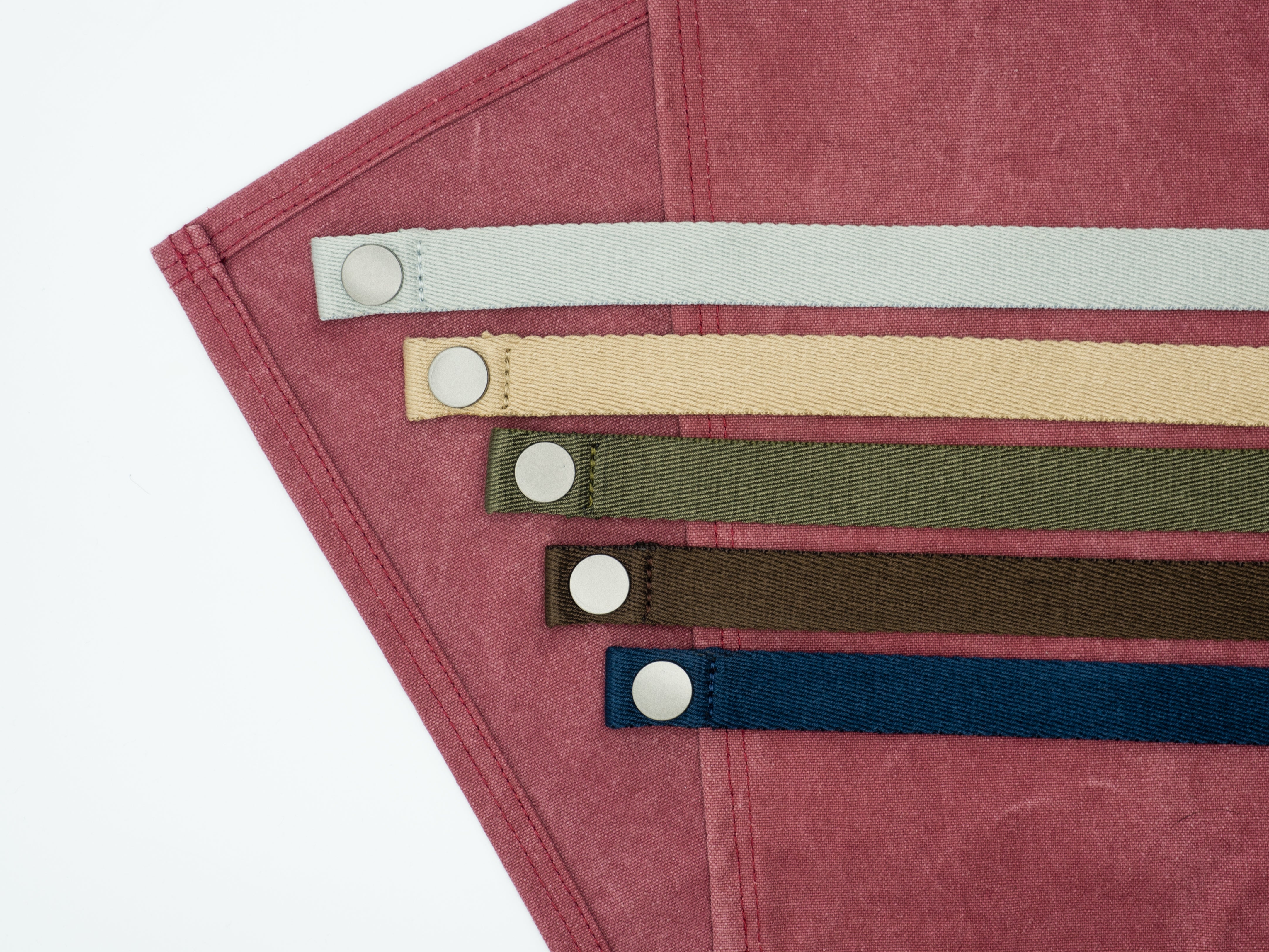 12C Cross Back Apron ผ้ากันเปื้อนสายไขว้หลัง (Rose Pink, ชมพู)