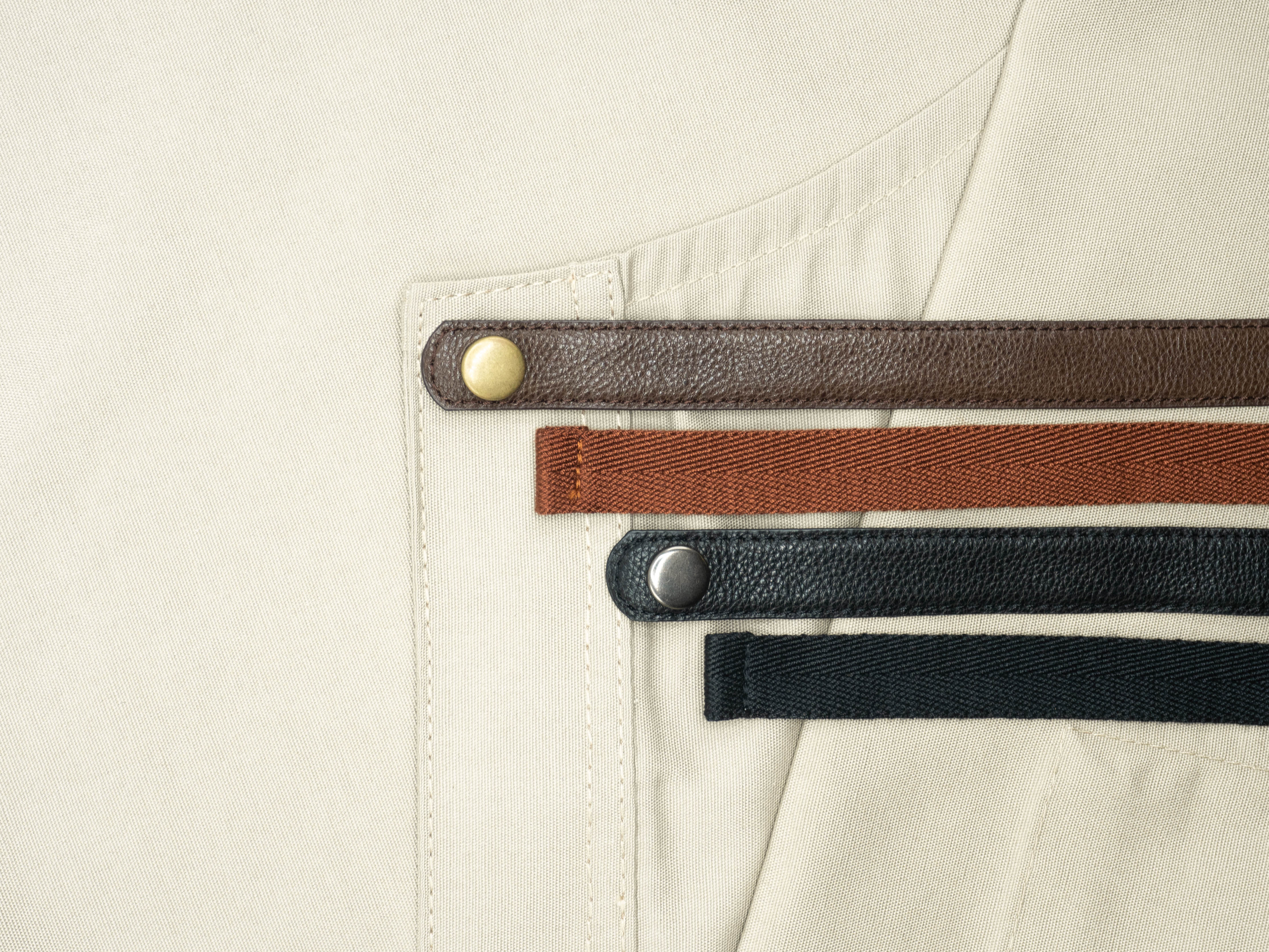 Motion Light Apron (Ivy Cream, น้ำตาลครีม)
