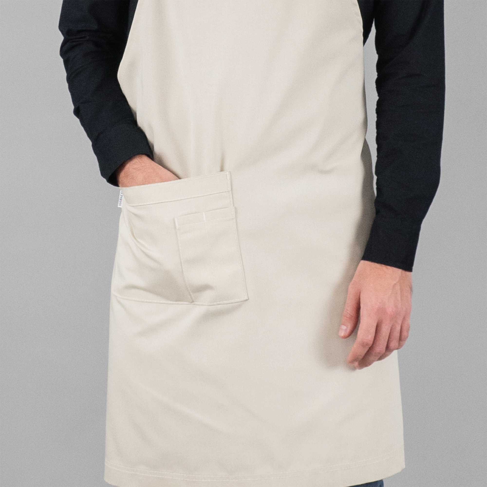 Motion Light Apron (Ivy Cream, น้ำตาลครีม)