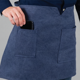 12C Short Apron ผ้ากันเปื้อนตัวสั้น (Dark Blue Denim , ยีนส์เข้ม)