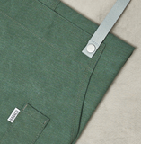 12C Cross Back Apron ผ้ากันเปื้อนสายไขว้หลัง (Forest Green , เขียวเข้ม)