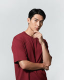 Common Colour T-Shirt Maroon Red