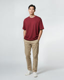 Common Colour T-Shirt Maroon Red