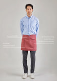 12C Short Apron ผ้ากันเปื้อนตัวสั้น (Rose Pink, ชมพู)