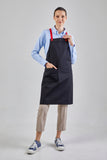 Motion Light Apron, ผ้ากันเปื้อน รุ่นMotion Lightสายไขว้หลัง (Charcoal Black, ดำชาร์โคล)