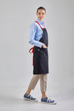 Motion Light Apron, ผ้ากันเปื้อน รุ่นMotion Lightสายไขว้หลัง (Charcoal Black, ดำชาร์โคล)