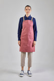 12C Cross Back Apron ผ้ากันเปื้อนสายไขว้หลัง (Rose Pink, ชมพู)