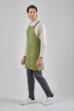 12C Cross Back Apron ผ้ากันเปื้อนสายไขว้หลัง (Grass Green, เขียวอ่อน)